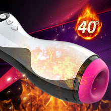 Load image into Gallery viewer, Hot Sale Aircraft Cup Men's Electric Full-automatic Tongue Licking Aircraft Cup Vibration Interactive Pronunciation Male Masturbator