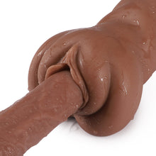 Load image into Gallery viewer, Brown Easy Gripe Pussy Stroker