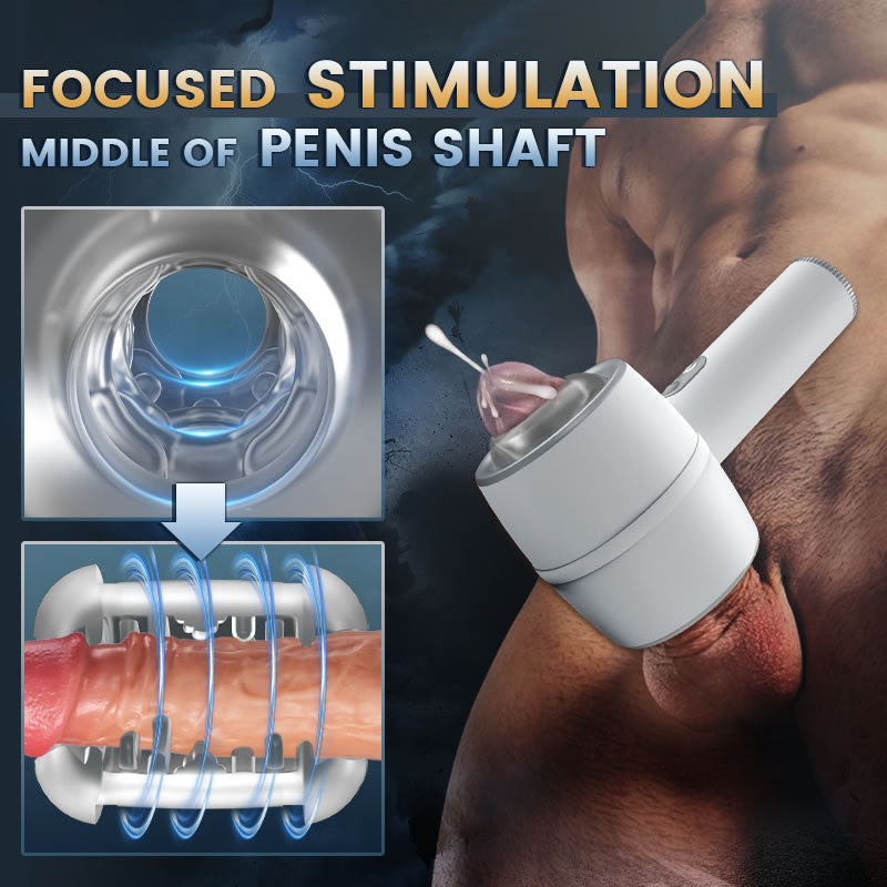 Automatic 3 Telescopic Handheld Male Masturbator Male Masturbator
