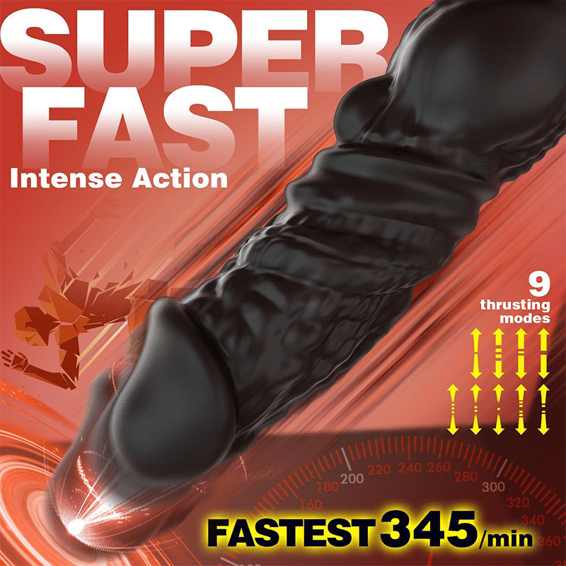 【Upgrade APP Control】Secure Pleasure Elite Fast Thrusting 6-in-1 Prostate Massager with Remote Control