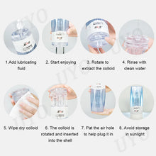 Load image into Gallery viewer, Sejing Snow Mountain Aircraft Cup Men's Manual Silicone Training Masturbation Adult Sex Products Wholesale