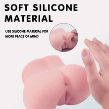 Load image into Gallery viewer, 2.9lb Pussy Ass Male Masturbator With 2 Lifelike Channel Vagina Anal Men Sex Toys