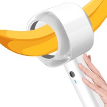 Load image into Gallery viewer, Hair Dryer Men's Vibration Exercise Aircraft Cup Silicone Masturbator Glans Penis Trainer