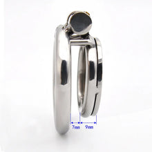 Load image into Gallery viewer, Stainless Steel Men's Flat Chastity Lock