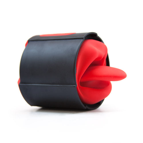 Rechargeable licking realistic masturbator