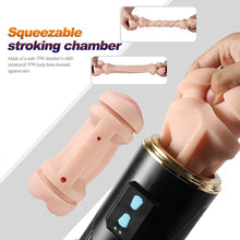 Load image into Gallery viewer, Double-headed aircraft cup fully automatic men's masturbation device mouth and vagina double acupoint famous device penis exercise adult sex toys