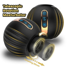 Load image into Gallery viewer, Men's Full-automatic Telescopic Rotary Two End Voice Aircraft Cup Masturbation